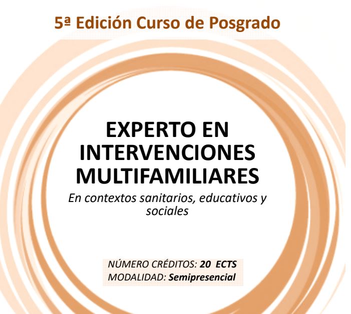 Postgrado de Experto en Intervenciones Multifamiliares