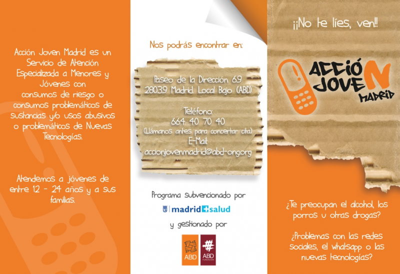 ¡¡No te líes, ven!! Conoce Acción Joven Madrid!!