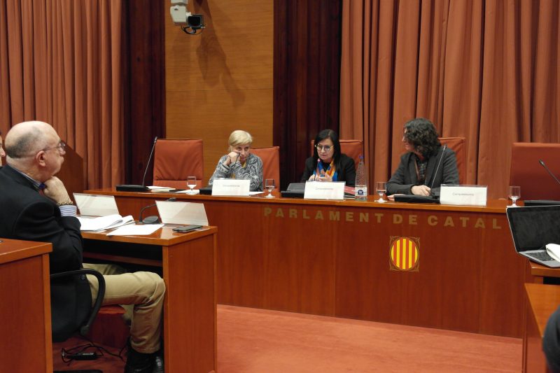 Àngels Guiteras reivindica al Parlament de Catalunya que els serveis d’atenció a les persones “preferentment” els gestionin entitats “d’iniciativa social amb reconeguda solvència social, tècnica i econòmica”