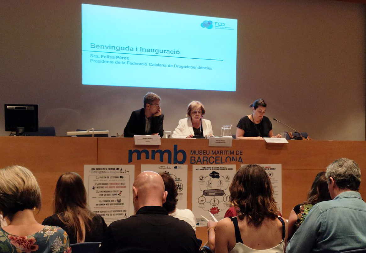 La Federación Catalana de Drogodependencias llena el Museo Marítimo de Barcelona en su XV Jornada Anual sobre ‘Estigma y Drogas’